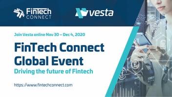 Vesta Silver Sponsor at the Global FinTech Connect Event